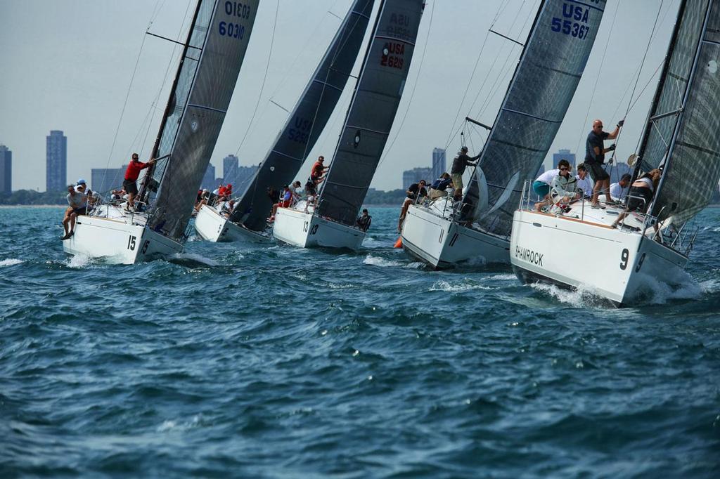 Mark rounding - 2013 Beneteau First 36.7 NAC Championship © Michael Thoney